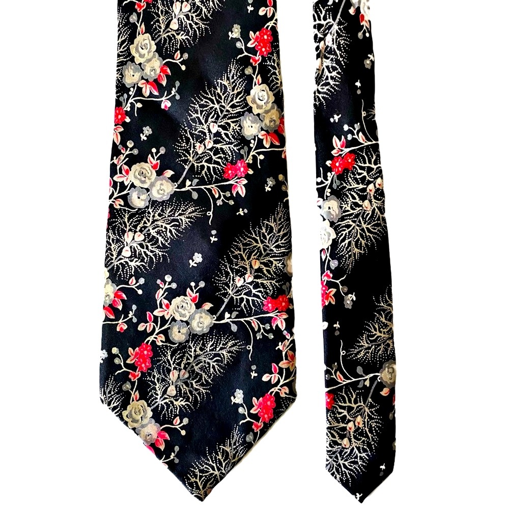 Pierre Cardin, Vintage 1970’s Floral Tie